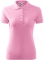 Tricou pique polo, 200 g/m2, pentru femei, roz, Malfini  marimea L