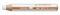 Creion colorat 3 in 1 Woody Stabilo alb
