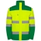 Geacă parka Hi-Vis Epsylon, pentru barbati, Verde Grădină/Galben Fluorescent, Roly  marimea M