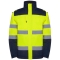 Geaca parka Hi-Vis Epsylon, pentru barbati, Bleumarin/Galben Fluorescent, Roly  marimea 3XL