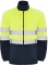 Jacheta din polar Hi-Vis Altair, pentru barbati, Bleumarin/Galben Fluorescent, Roly  marimea 4XL