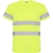 Tricou tehnic Hi-Vis Delta, pentru barbati, Galben Fluorescent, 2Roly marimea 2XL