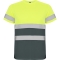 Tricou tehnic Hi-Vis Delta, pentru barbati, Plumb/Galben Fluorescent, Roly marimea S