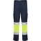 Pantaloni Hi-Vis Daily Stretch Hv, pentru barbati, Bleumarin/Galben Fluorescent, Roly  marimea 52
