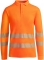 Tricou polo tehnic cu maneca lunga Hi-Vis Atrio L/S, pentru barbati, Portocaliu Fluorescent, Roly marimea 3XL