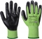 Manusi Green Cut-Nitrile Foam, Verde/Negru, Portwest  marimea L