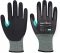 Manusa CS Cut E18 nitril Portwest, rezistenta la taiere, negru marimea XL