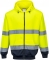Hanorac bicolor Hi-Vis, cu fermoar frontal, galben/navy, Regular, Portwest  marimea L