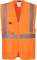 Vesta Hi-Vis, cu buzunar pentru tableta, portocaliu, Regular, Executive, Portwest marimea 4XL