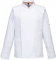 Jacheta bucatar, maneca lunga, stretch, alb, regular, Mesh Air Pro, Portwest  marimea L