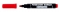 Marker permanent 2.5 mm Centropen rosu