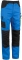 Pantaloni cu talie inalta, albastru / negru / galben, Comfort, Rock Safety marimea S