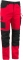 Pantaloni cu talie inalta, rosu / negru, Comfort, Rock Safety  marimea 2XL