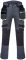 Pantaloni Hi-Vis cu buzunare Holster, gri metalic, regular, DX4, Portwest marimea 28