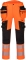 Pantaloni DX4 Hi-Vis Portwest, holster detasabil, portocaliu/negru marimea 28