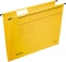 Dosar suspendabil  Alpha, carton, partial reciclat, certificare Blue Angel, reciclabil, A4 Leitz galben
