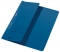Dosar cu sina 1/2, carton, 100% reciclat, certificare Blue Angel, A4, cu capse, 170 coli, Leitz albastru