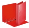 Caiet mecanic  Panorama, PP/PP, partial reciclat, certificare FSC, A4, mecanism 4DR, inel 30 mm, Esselte rosu