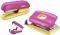Set capsator plastic F5, perforator plastic FC10 si decapsator, 10 coli, blister, Rapid roz-galben
