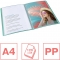 Mapa de prezentare Colour Breeze, coperta moale, PP, A4, 60 folii Esselte verde