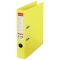 Biblioraft Esselte No.1 Power Recycled, carton, 100% reciclat, reciclabil, certificare FSC, A4, 50 mm galben
