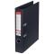 Biblioraft Esselte No.1 Power Recycled, carton, 100% reciclat, reciclabil, certificare FSC, A4, 50 mm negru