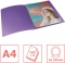 Caiet mecanic Colour Breeze, PP, A4, coperta moale, mecanism 4RR, inel 25 mm Esselte lavanda