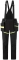 Pantaloni cu pieptar Shell EV4 Portwest, negru marimea 3XL