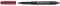 Marker permanent F Multimark Faber-Castell rosu