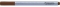 Liner 0.4 mm Grip Faber-Castell maro inchis