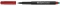 Marker permanent M Multimark Faber-Castell rosu
