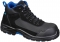 Bocanci compozit textile suede S3L HRO SR FO, negru/albastru, Portwest marimea 37