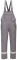 Pantaloni cu piptar de protectie FR rezistenta chimica, gri, Portwest marimea 3XL