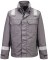 Jacheta de protectie FR cu rezistenta chimica, gri, Portwest marimea 3XL
