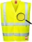 Vesta antistatica si ignifuga Hi-Vis, galben, regular, Bizflame, Portwest marimea 3XL