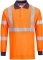 Tricou  Polo ignifug RIS, portocaliu, regular, Modaflame HVO, Portwest marimea L