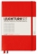 Caiet cu elastic A5, 125 file, matematica, Leuchtturm1917 rosu