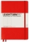 Caiet cu elastic A5, 125 file, punctat, Leuchtturm1917  rosu