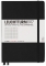 Caiet cu elastic A5, 125 file, matematica, Leuchtturm1917 negru