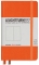Caiet cu elastic A6, 94 file, velin, Leuchtturm1917  portocaliu