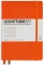 Caiet cu elastic A5, 125 file, matematica, Leuchtturm1917 portocaliu