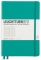Caiet cu elastic A5, 125 file, matematica, Leuchtturm1917 turcoaz