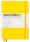 Caiet cu elastic A5, 125 file, dictando, Leuchtturm1917 galben