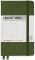 Caiet cu elastic A6, 94 file, punctat, Leuchtturm1917  army