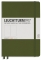 Caiet cu elastic A5, 125 file, velin, Leuchtturm1917  army