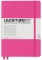 Caiet cu elastic A5, 125 file, matematica, Leuchtturm1917 roz
