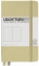 Caiet cu elastic A6, 94 file, velin, Leuchtturm1917  nisipiu