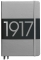 Caiet cu elastic A5, 125 file, dictando, Metallic Leuchtturm1917  argintiu