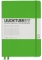 Caiet cu elastic A5, 125 file, dictando, Leuchtturm1917 vernil