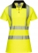 Tricou polo pro, pentru femei, galben/negru, regular, PW3, Portwest marimea L
